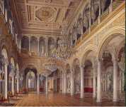 Hau Edward Petrovich Interiors of the Small Hermitage. The Pavilion Hall - Hermitage